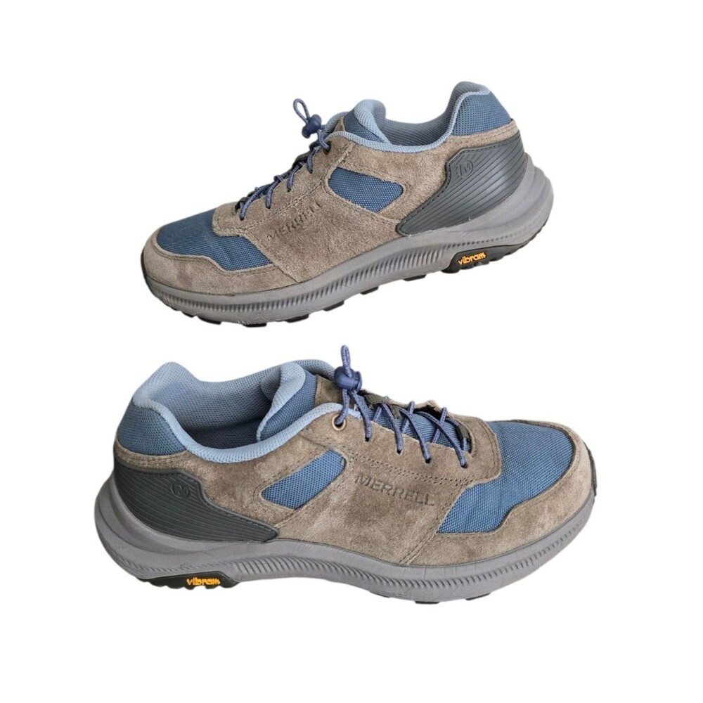 Merrell Ontario 85 Hiking Shoes Womens Size 8 Suede Lace up Vibram Soles